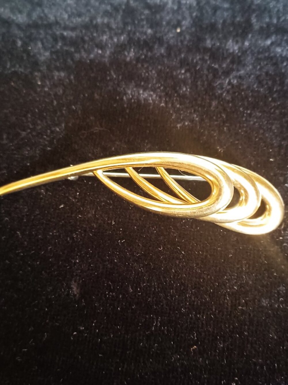 Antqiue Krementz Gold Brooch